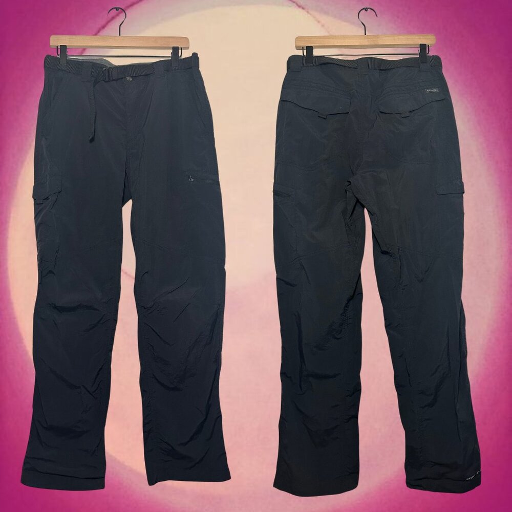 Columbia Hiking Pants Cargo Nylon Baggy Pants